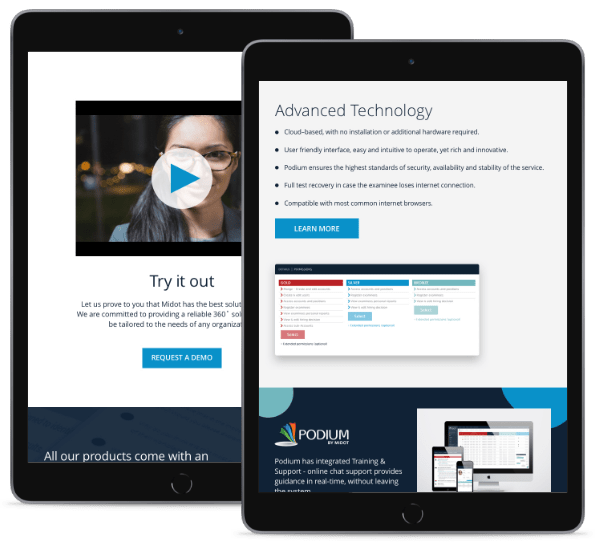 midot website tablet view - designed by monodon midot website tablet view - designed by monodon